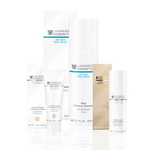  Combo 3 bước chăm sóc da tại nhà dành cho da nhạy cảm chống lão hóa 