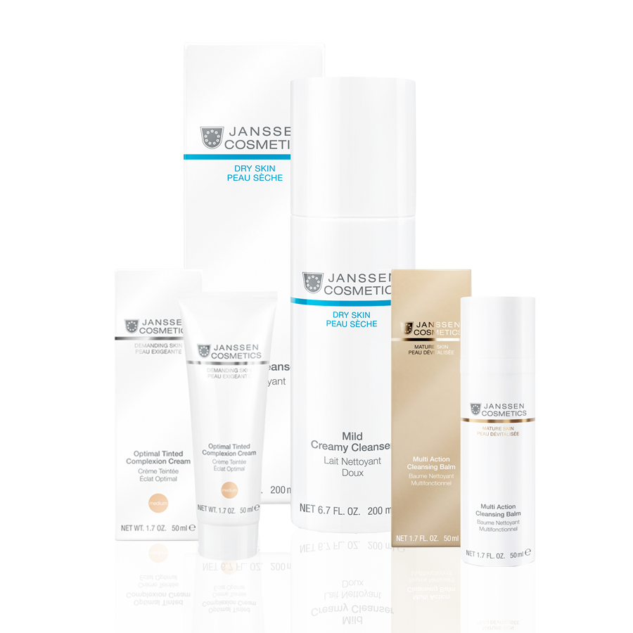  Combo 3 bước chăm sóc da tại nhà dành cho da nhạy cảm chống lão hóa 