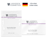  Mặt nạ lột khoáng chất cho da dầu Janssen Cosmetics Dead Sea Black Mask 10 x 30g 