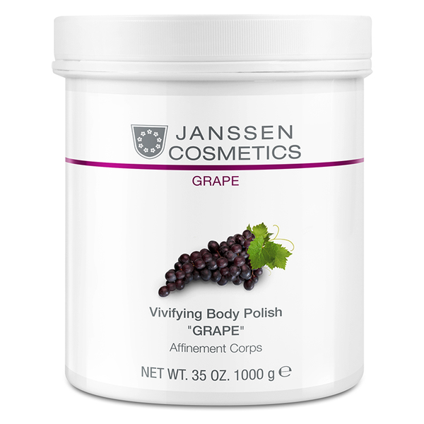 Tẩy tế bào chết từ nho đỏ - janssen cosmetics vivifying body polish 