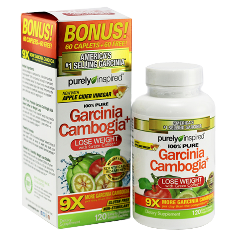 Viên giảm cân chiết xuất quả nụ garcinia cambogia - purely inspired garcinia cambogia 120ct us