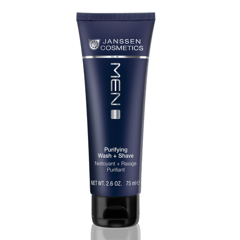  Kem rửa mặt và cạo râu cho Nam -  Janssen Cosmetics Purifying Wash + Shave 75ml 
