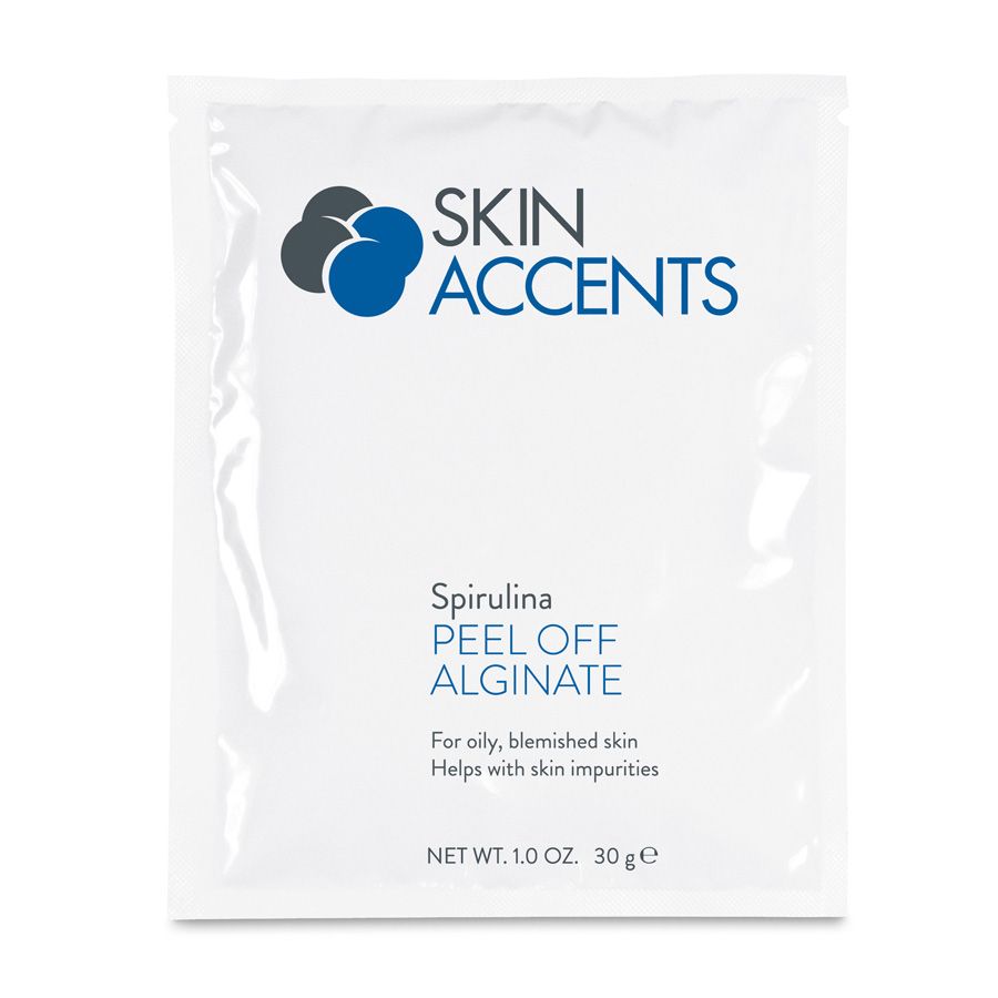  Mặt nạ tẩy tế bào chết tảo nâu “tảo spirulina” - peel off alginate "spirulina" 