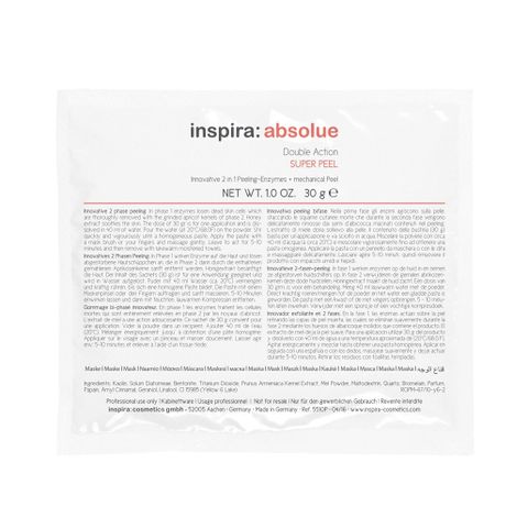  Tẩy tế bào chết nhân đôi tác động với enzyme và hạt mơ nghiền - double action super peel enzymes + apricot k 