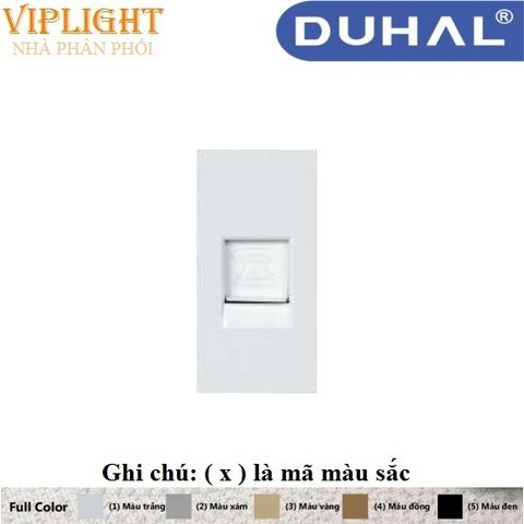  Ổ CẮM ĐIỆN THOẠI SIZE S DUHAL SxB711 Màu xám, vàng, đồng, đen - DÒNG MOON K 