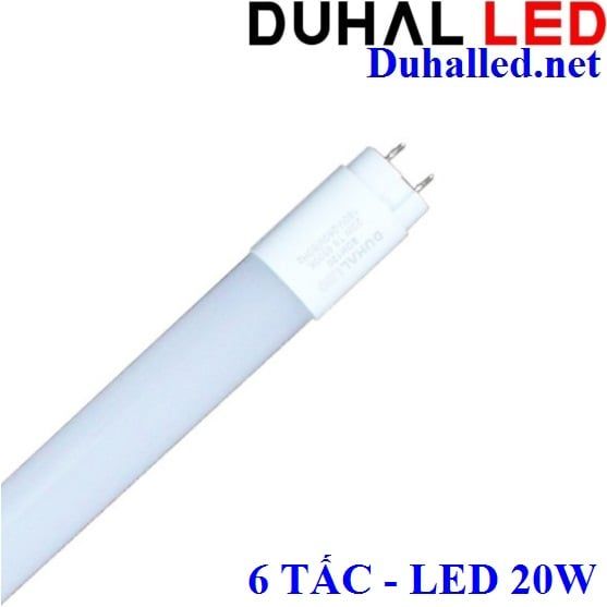 BÓNG TUÝP LED 6 TẤC (0.6m) 20W DUHAL SDH1101 (20W - L600mm)