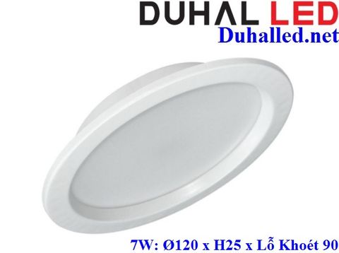  ĐÈN ÂM TRẦN LED 7W DUHAL DFA3071 