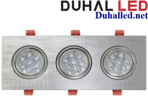  ĐÈN LED ÂM TRẦN CHIẾU ĐIỂM DUHAL 21W DFC207 