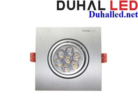  ĐÈN LED ÂM TRẦN CHIẾU ĐIỂM DUHAL 7W DFC205 