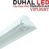 ĐÈN CÔNG NGHIỆP CHÓA SƠN TĨNH ĐIỆN GẮN 2 HAI BÓNG 1M2 LED 2X18W DUHAL DTJ218