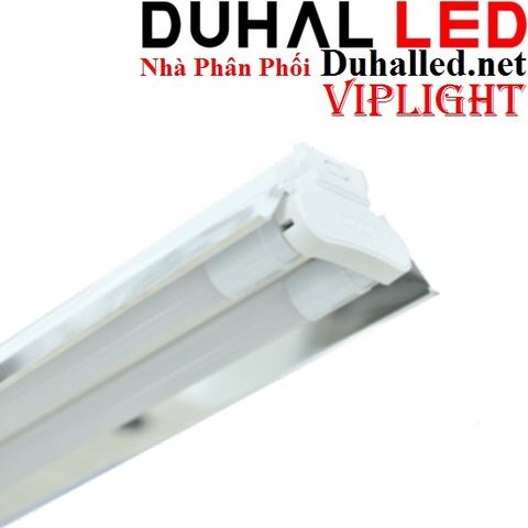  ĐÈN CÔNG NGHIỆP CHÓA PHẢN QUANG GẮN 2 HAI BÓNG 6 TẤC LED 2X9W DUHAL DLJ209 