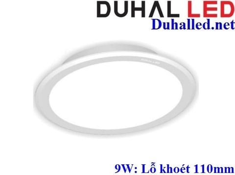  ĐÈN LED DOWNLIGHT ÂM TRẦN 9W DUHAL KDGT3091 (Lỗ Khoét phi 110) 