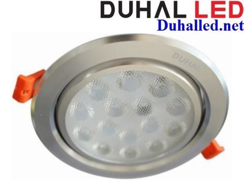  ĐÈN LED ÂM TRẦN CHIẾU ĐIỂM DUHAL 15W DFA215 