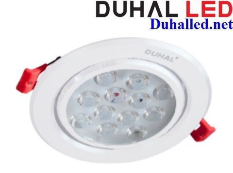  ĐÈN LED DOWNLIGHT ÂM TRẦN CHIẾU ĐIỂM VIỀN TRẮNG 12W DUHAL SDFN212 