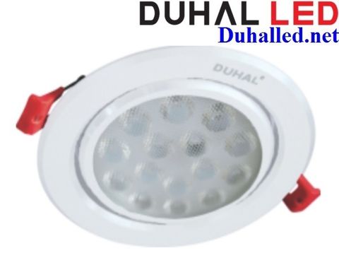  ĐÈN LED DOWNLIGHT ÂM TRẦN CHIẾU ĐIỂM VIỀN TRẮNG 15W DUHAL SDFN215 