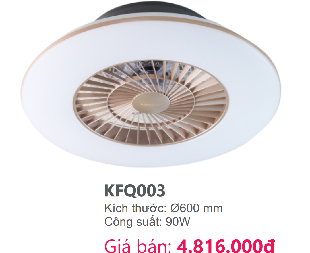 ĐÈN LED ỐP TRẦN CAO CẤP DUHAL 90W KFQ003