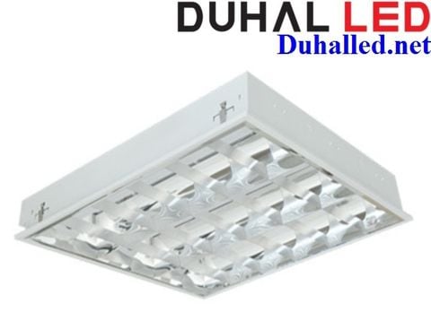  MÁNG ĐÈN PHẢN QUANG ÂM TRẦN 3 BÓNG 6 TẤC LED 3x9W DUHAL LDA309 