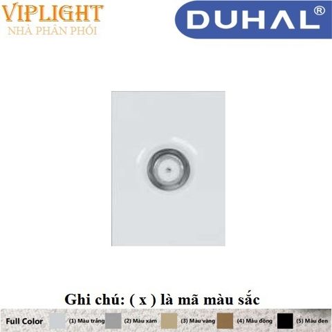  Ổ CẮM TIVI SIZE M DUHAL S1B522 Màu trắng - DÒNG MOON K 