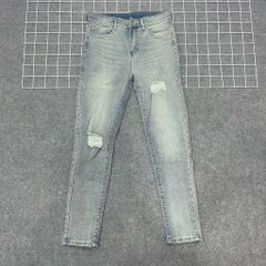 QUẦN JEAN NAM SLIM FIT XANH _ QJ002