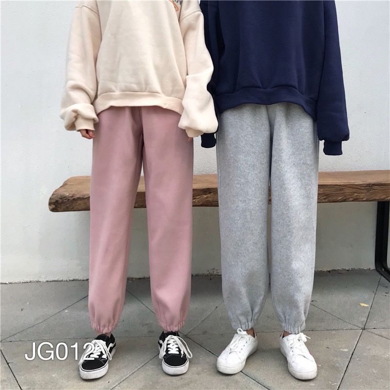 JG012 - QUẦN JOGGER NỈ COTTON