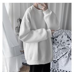 ÁO SWEATER BASIC TRẮNG - SWT021