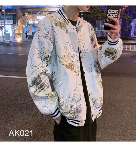 AK021 - JACKET BOMBER DÙ IN 3D