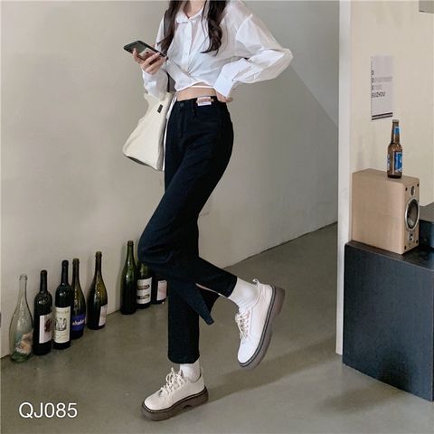 QUẦN JEAN NỮ  BAGGY ỐNG XẼ - QJ085