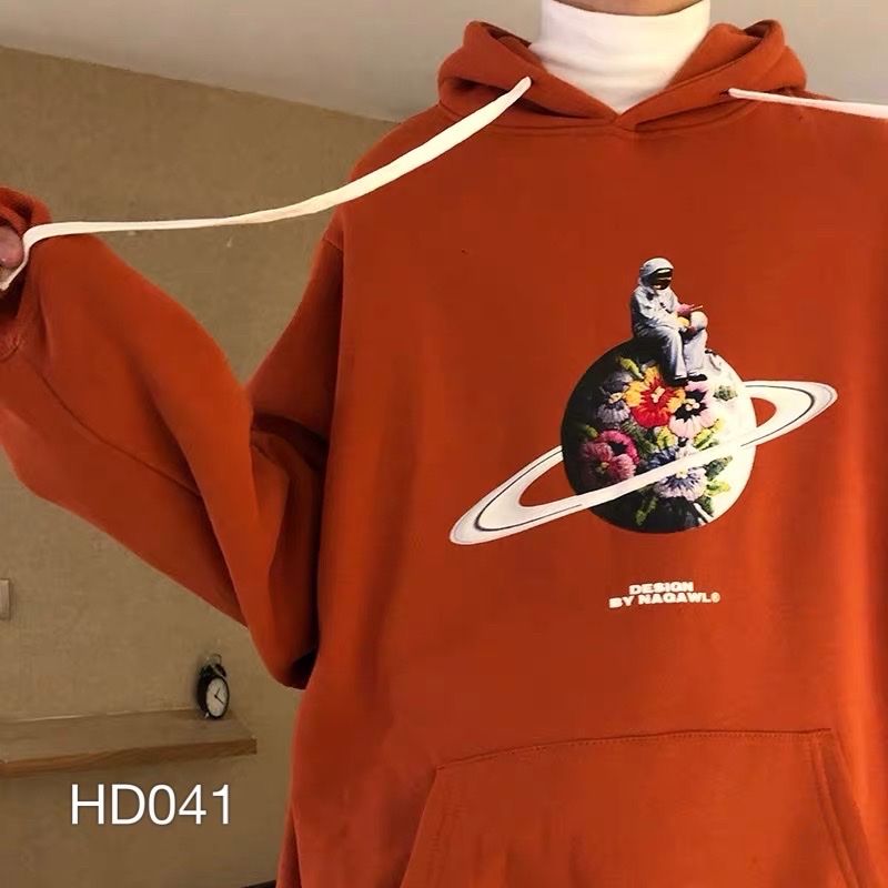 HD041 - ÁO HOODIE FLOWER BALL