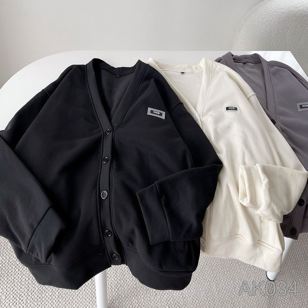 ÁO KHOÁC NỈ CARDIGAN WZS - AK034