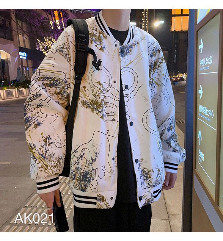 AK021 - JACKET BOMBER DÙ IN 3D