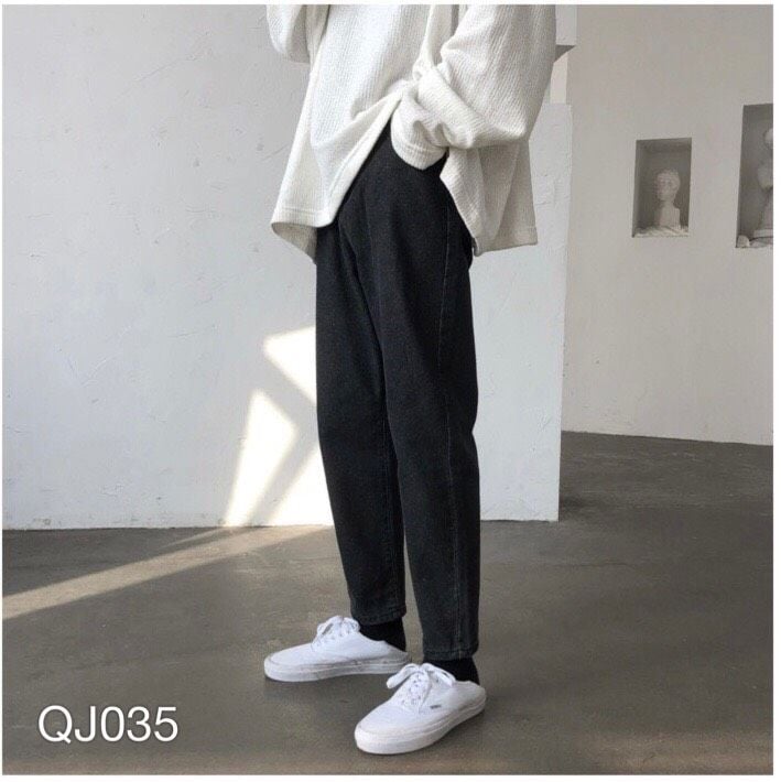 QJ035 - QUẦN JEAN BAGGY NAM BASIC