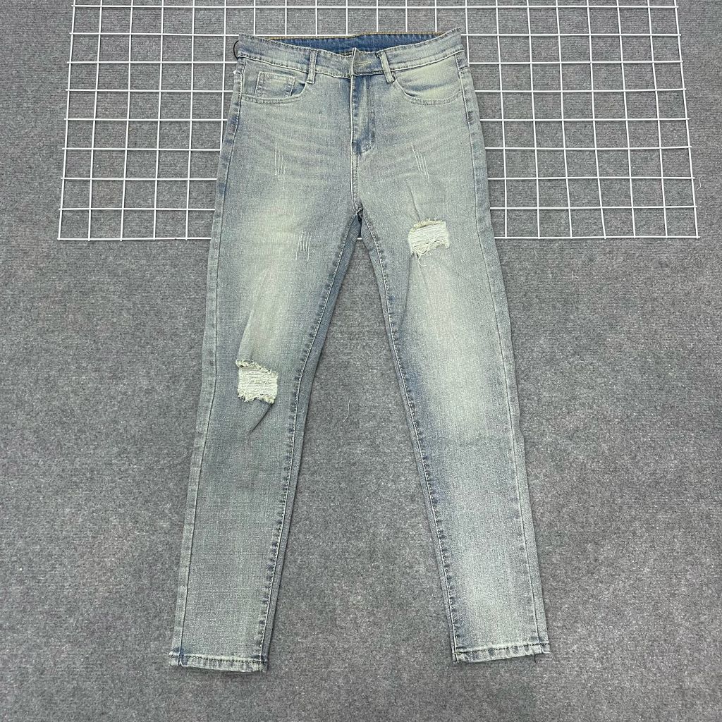 QUẦN JEAN NAM SLIM FIT XANH _ QJ002