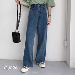 QJ026 - QUẦN JEAN BAGGY NỮ ỐNG RỘNG