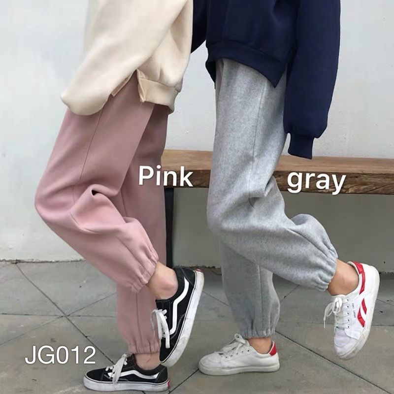 JG012 - QUẦN JOGGER NỈ COTTON