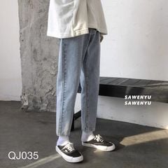 QJ035 - QUẦN JEAN BAGGY NAM BASIC