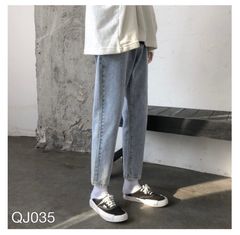 QJ035 - QUẦN JEAN BAGGY NAM BASIC