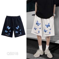 QS018 - QUẦN SHORT THUN IN BUTTERFLY