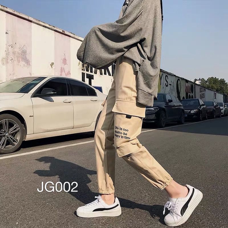 JG002 - QUẦN JOGGER KAKI TÚI HỘP IN LIFE