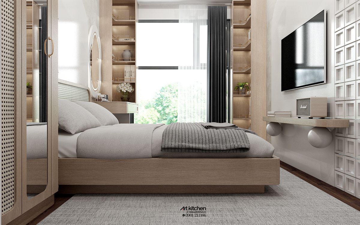 NỘI THẤT CĂN HỘ PHONG CÁCH ĐÔNG DƯƠNG