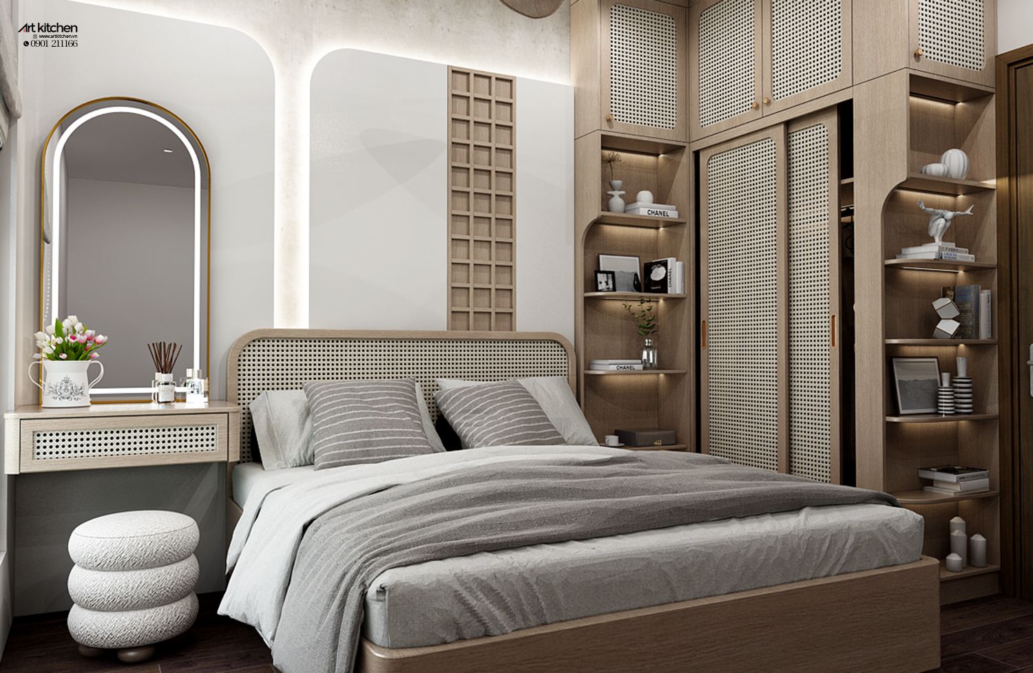 NỘI THẤT CĂN HỘ PHONG CÁCH ĐÔNG DƯƠNG