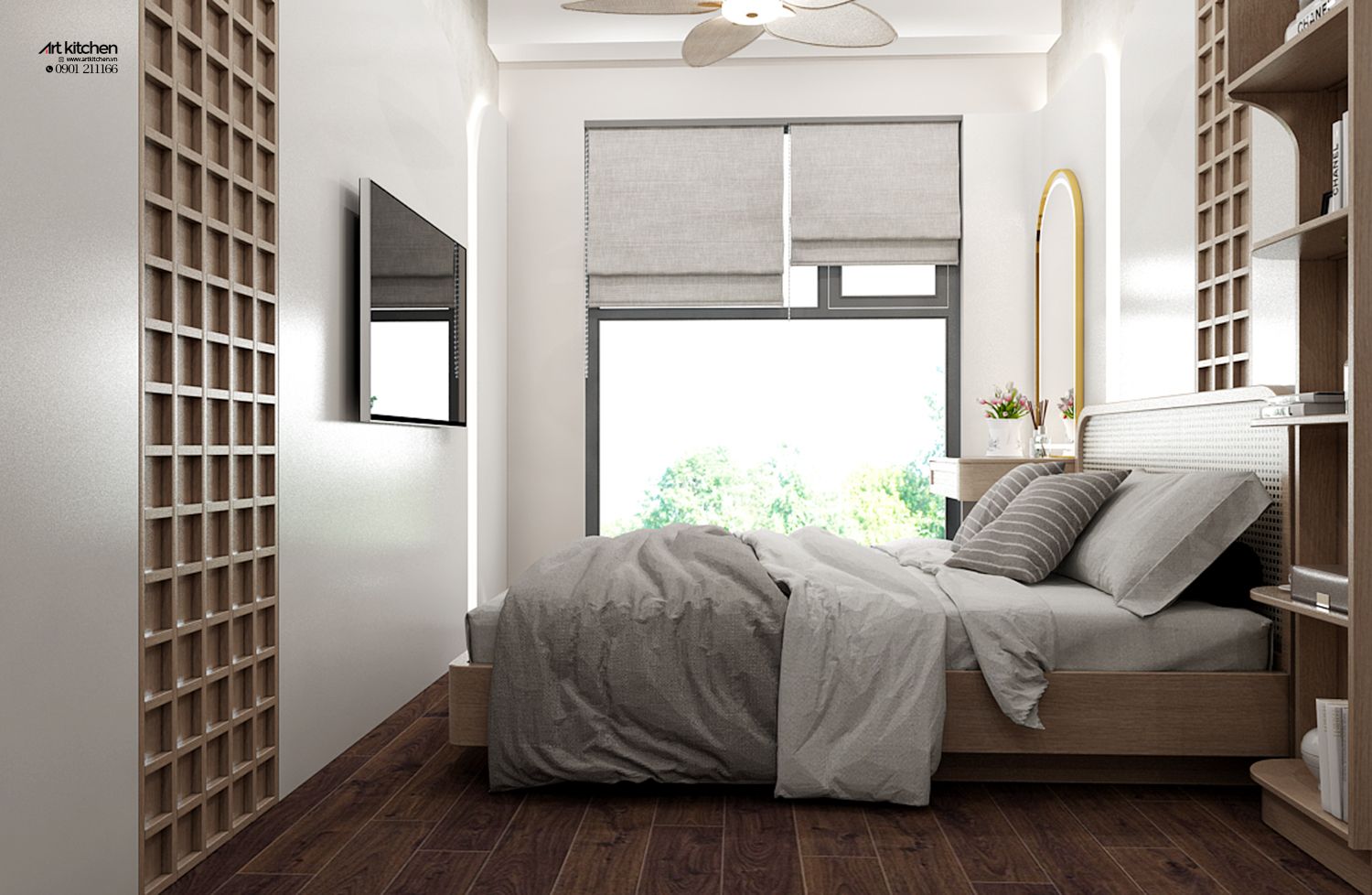 NỘI THẤT CĂN HỘ PHONG CÁCH ĐÔNG DƯƠNG