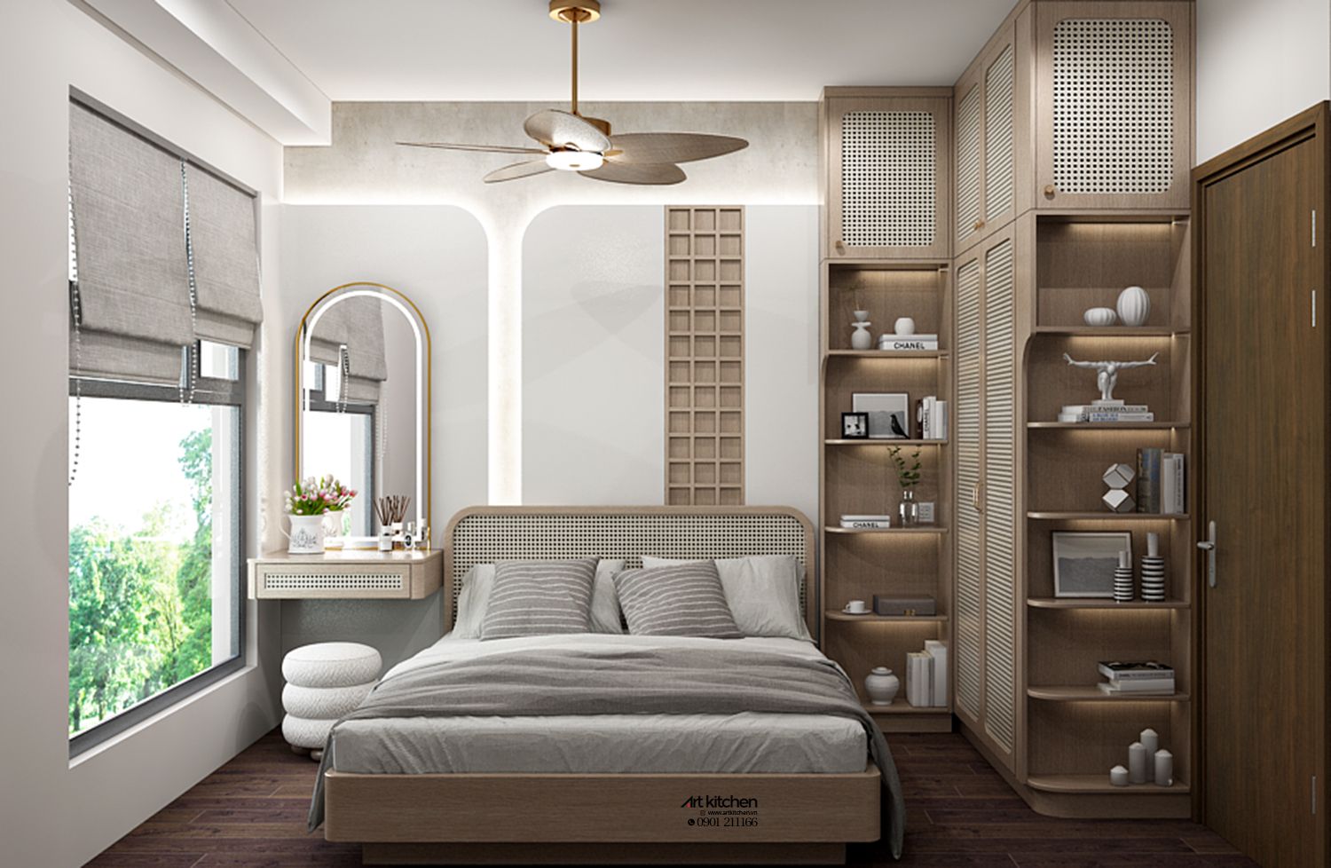 NỘI THẤT CĂN HỘ PHONG CÁCH ĐÔNG DƯƠNG