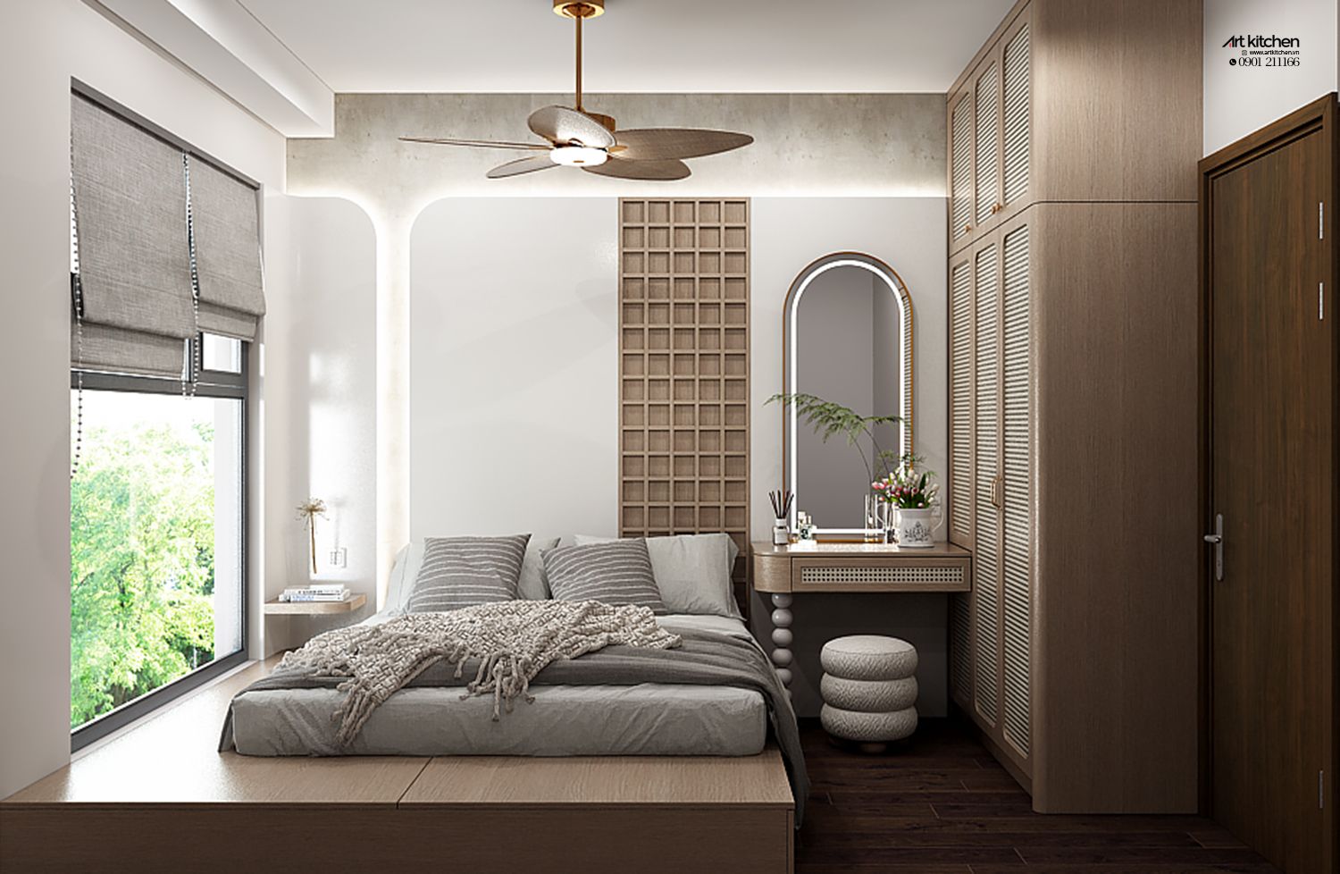 NỘI THẤT CĂN HỘ PHONG CÁCH ĐÔNG DƯƠNG