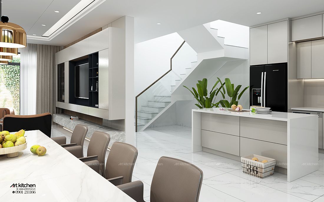 NỘI THẤT NHÀ PHỐ HIỆN ĐẠI