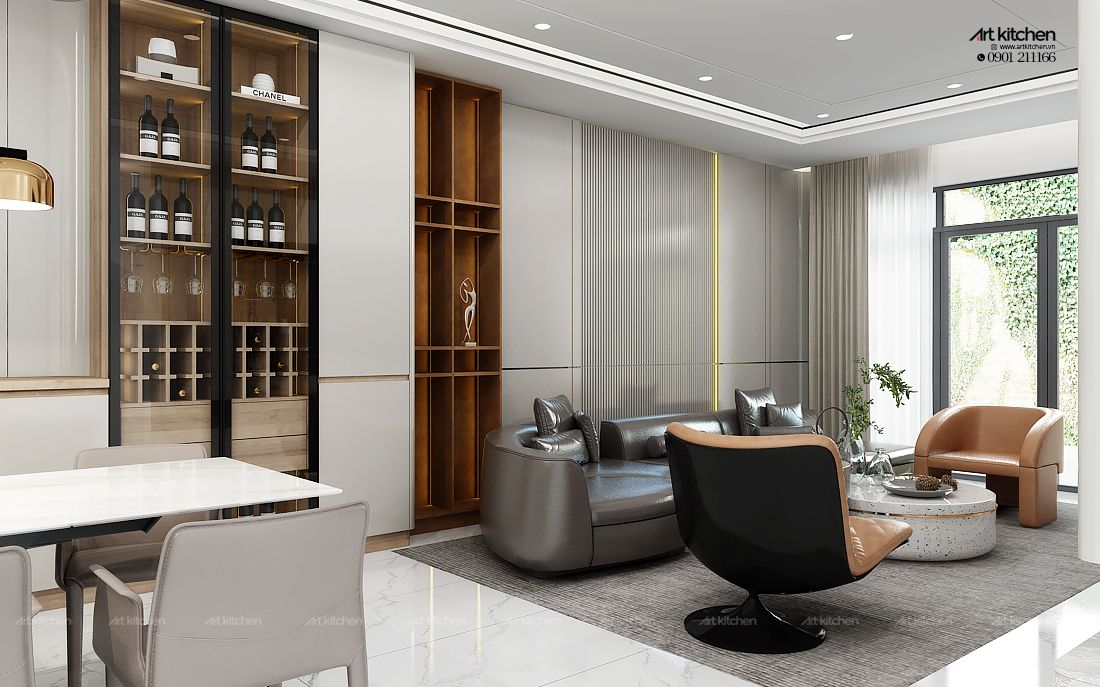 NỘI THẤT NHÀ PHỐ HIỆN ĐẠI