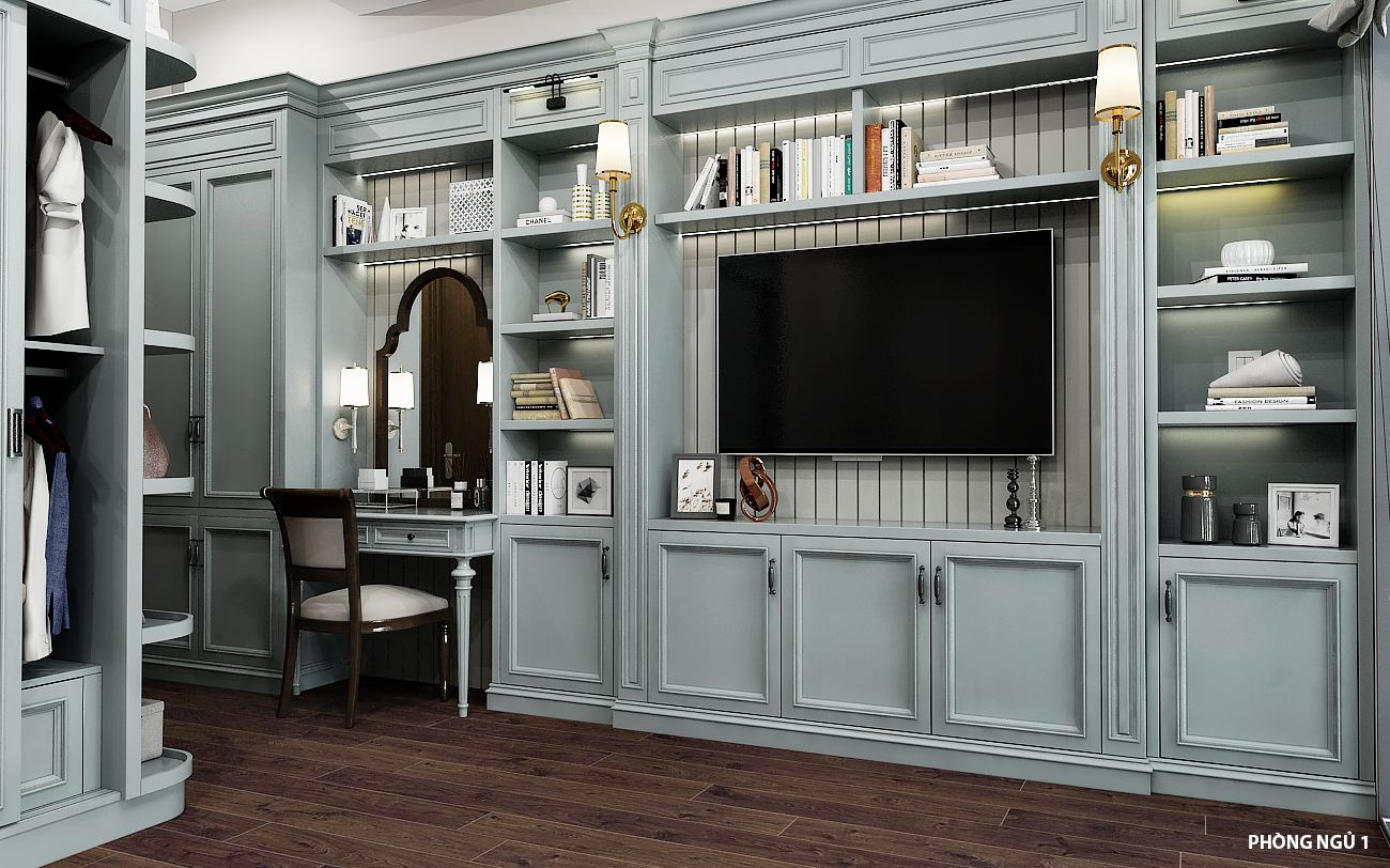 NỘI THẤT CĂN HỘ SWANBAY NHƠN TRẠCH 3 PHÒNG NGỦ