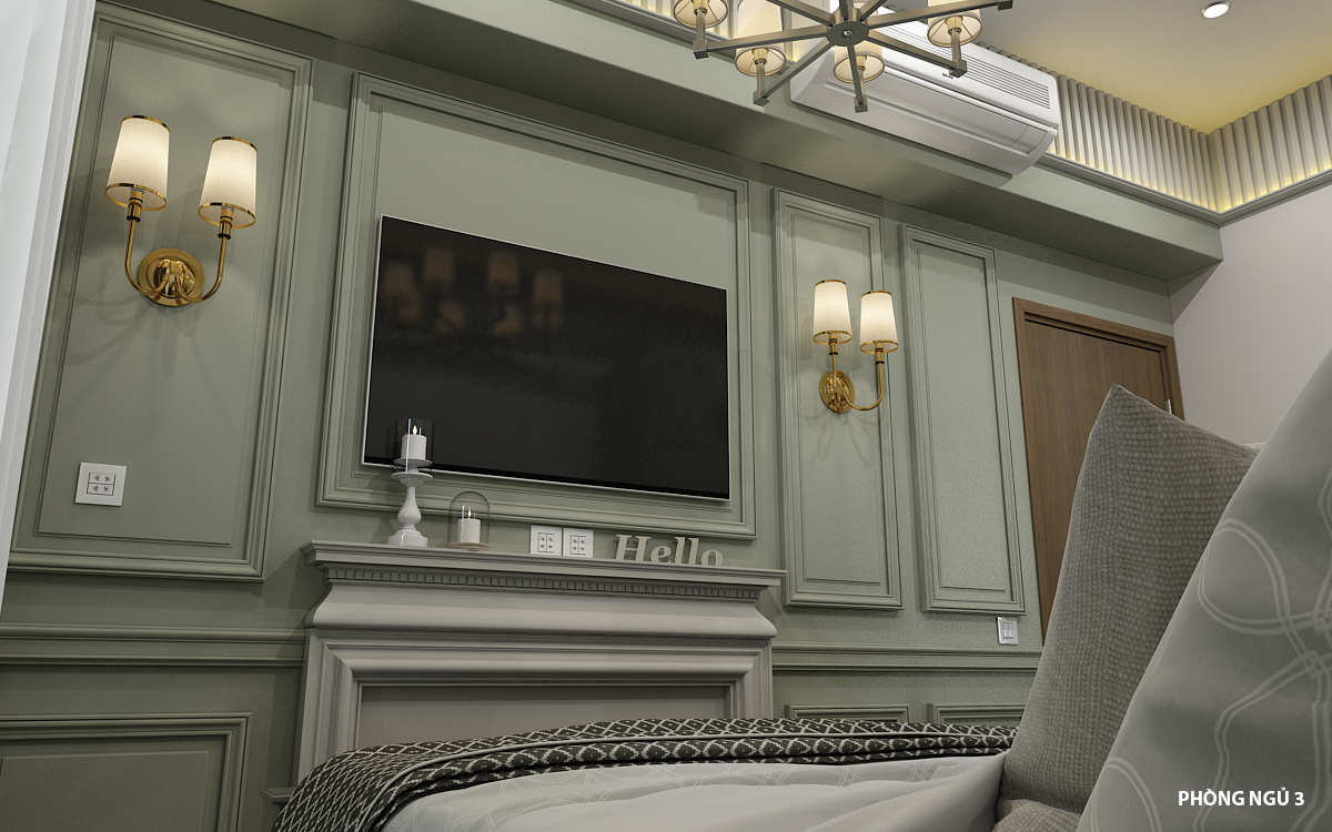 NỘI THẤT CĂN HỘ SWANBAY NHƠN TRẠCH 3 PHÒNG NGỦ