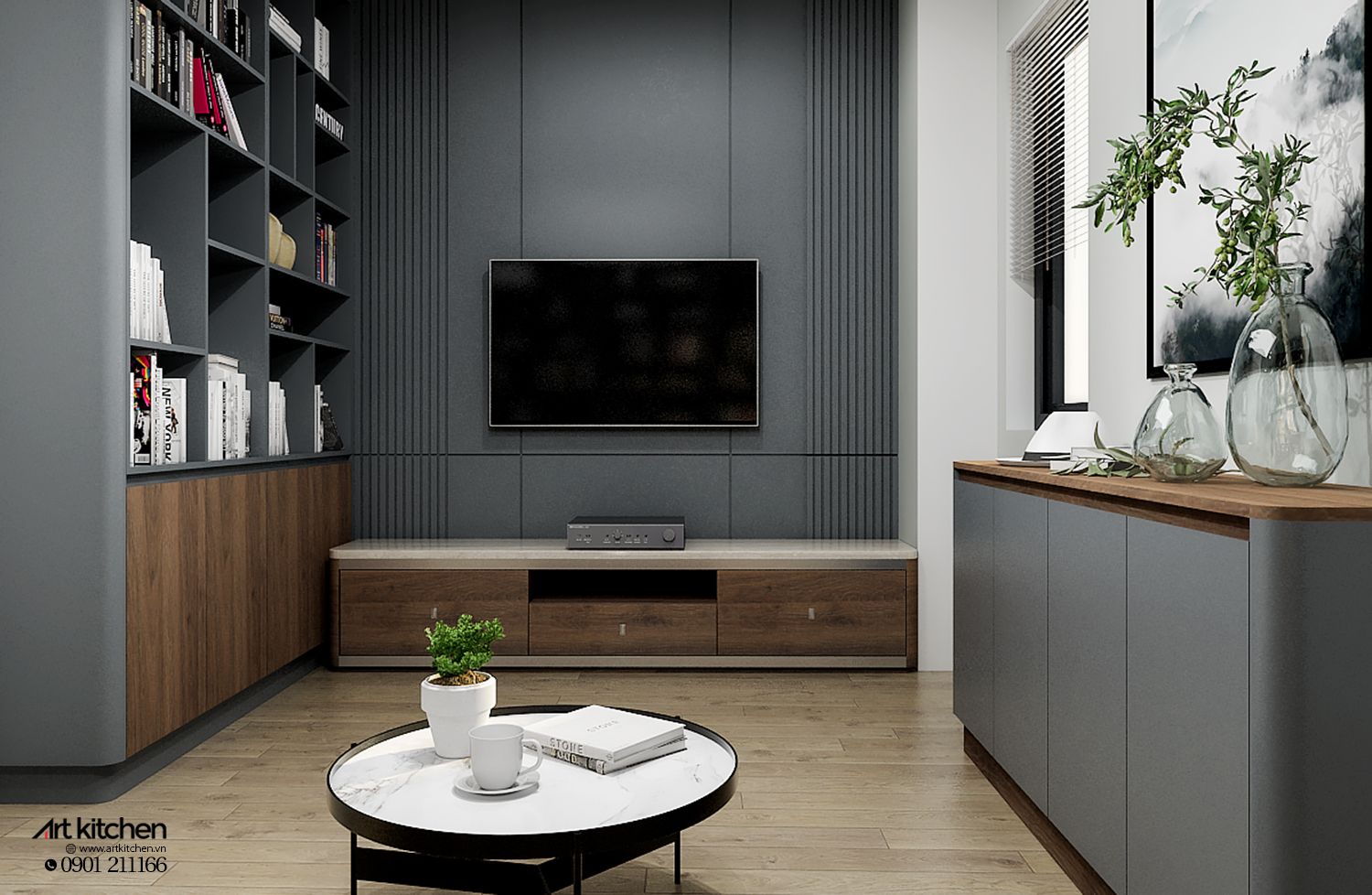 NỘI THẤT NHÀ PHỐ LAKEVIEW Q.2