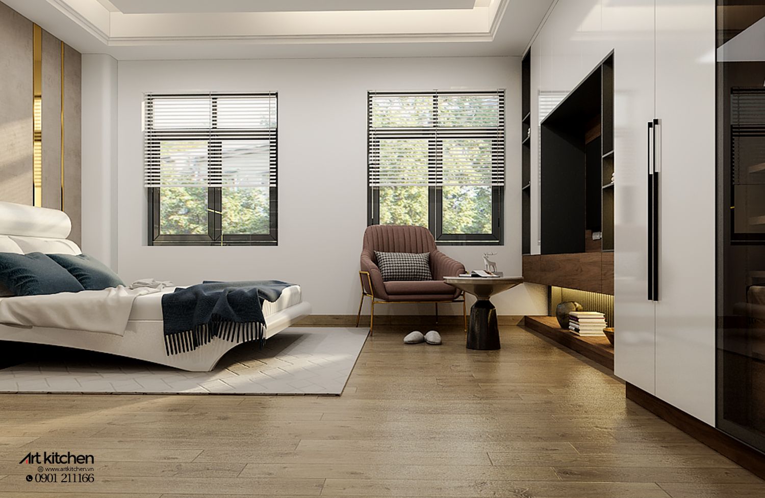 NỘI THẤT NHÀ PHỐ LAKEVIEW Q.2