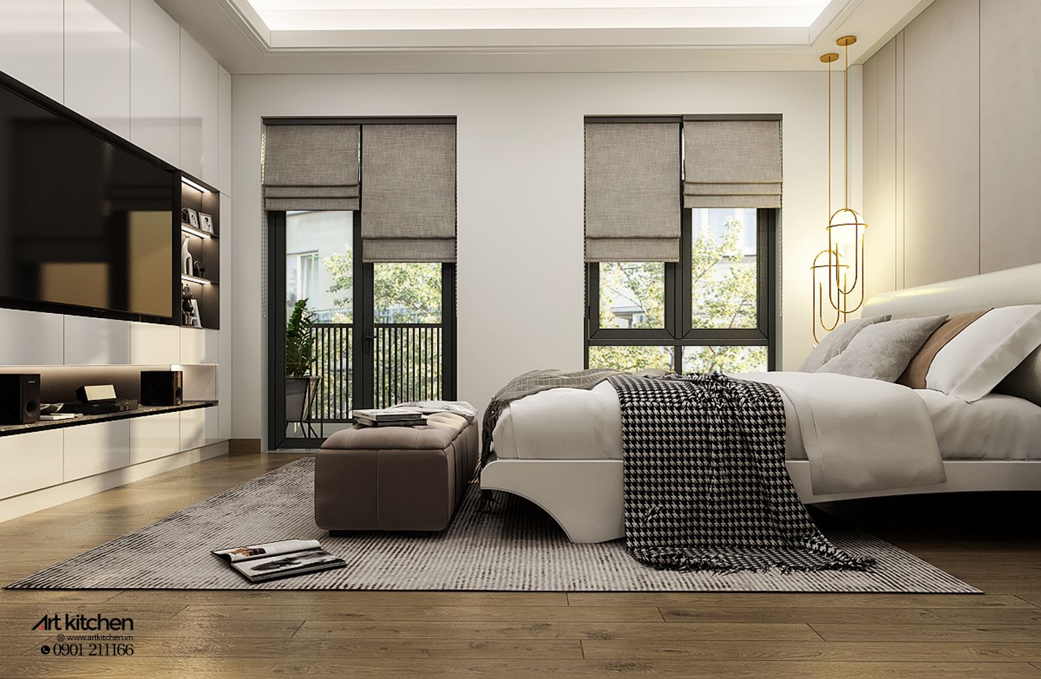 NỘI THẤT NHÀ PHỐ LAKEVIEW Q.2